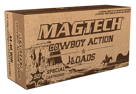 Magtech 4440B Cowboy Action  44-40Win 225gr Lead Flat Nose 50 Per Box/20 Case