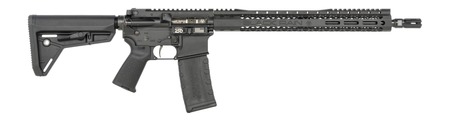 Black Rain Ordnance SSP300BLKABLK SSP  300 Blackout 30+1 16" Black Nitride Threaded Barrel, Black Armor Cerakote Aluminum Receiver w/Picatinny Rail, Magpul MOE SL Black Polymer Stock, Black Magpul Gri