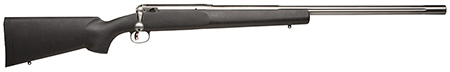 Savage Arms 18144 12 LRPV Full Size 223 Rem 1rd 26" Heavy Fluted Barrel, Matte Stainless Steel Receiver w/Picatinny Rail, Matte Black HS Precision w/V-Block Synthetic Stock, Right Hand, 1:9 Twist