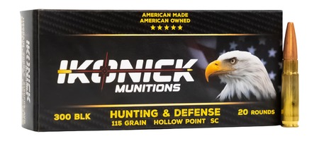 IKONICK IU-300-115HP-B20  300BO 115GR CC    20/25