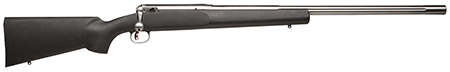 Savage Arms 18145 12 LRPV 223 Rem Caliber with 1rd Capacity, 26" 1:7" Twist Barrel, Matte Stainless Metal Finish  &  Matte Black Fixed HS Precision with V-Block Stock Right Hand (Full Size)