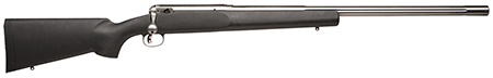 Savage Arms 18148 12 LRPV Full Size 22-250 Rem 1rd 26" Matte Heavy Fluted Barrel, Matte Stainless Steel Receiver w/Picatinny Rail, Matte Black HS Precision w/V-Block Synthetic Stock, Right Hand