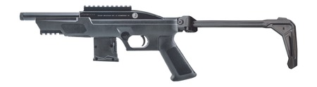 Rossi RS22P6BK-SMPB RS22  22 LR 10+1 6" Black Barrel, Matte Black Polymer Receiver w/Picatinny Rail, Accessory Rail Forend, Black Polymer Pistol Brace, AR Style Grip