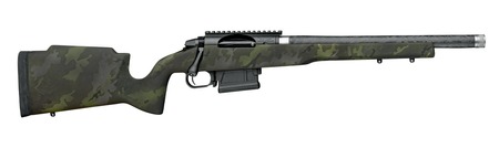 Proof Research 151525 Elevation MTR 2.0 308 Win 4+1 16.50" Carbon Fiber Match Grade Threaded Barrel, Black Receiver w/Picatinny Rail, Midnight Camo Proof Fixed Carbon Fiber Stock, Right Hand
