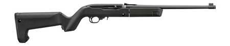 Ruger 32017 10/22 Takedown 22 LR 10+1 16.40" Satin Black Threaded Barrel, Black Alloy Steel Drilled  &  Tapped Receiver, Black Magpul X-22 Backpacker Synthetic Stock