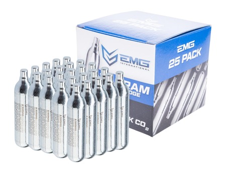 SOFTAIR 13975   EMG 12 GRAM CO2 CARTRIDGE 25 COUNT