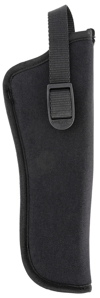 Uncle Mike's 81061 Sidekick Hip Holster OWB Size 06 Black Cordura Belt Loop Fits 22 Auto   &  Airgun Fits 5.50-6" Barrel Right Hand