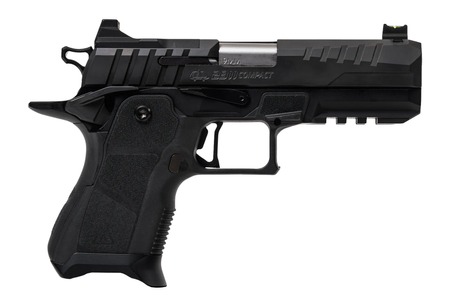 Oa Defense  2311 w/Plus Kit Compact 9mm Luger 17+1 4.25" Stainless Barrel, Black Steel Optic Ready/Serrated Slide, Black Aluminum Frame w/Picatinny Rail, Black Polymer Grip, Ambidextrous