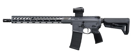 Sig Sauer RM400556N16BFORGECON M400 Forge 5.56 NATO 30+1 16" Concrete Gray Cerakote Alloy Receiver w/Picatinny Rail, M-LOK Handguard, Magpul SL-K Black Polymer Stock, Black Polymer Grip, Sig ROMEO MSR