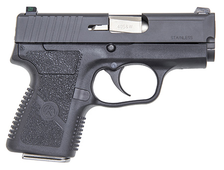 Kahr Arms PM4044N PM  40 S&W Caliber with 3.10" Barrel, 5+1 or 6+1 Capacity, Black Finish Frame, Serrated Matte Black Stainless Steel Slide  &  Textured Polymer Grip