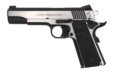 Colt Mfg O1070CEOR Combat Elite Government Full Size 45 ACP 8+1 5" Stainless National Match Barrel Two-Tone Elite Stainless Steel Optic Ready/Serrated Slide  &  Frame w/Beavertail, Ambidextrous