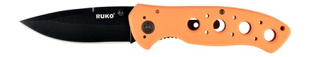 RUKO RUK0075BZ-CS  440A 3-1/4"BLAZE ORANGE FOLDING