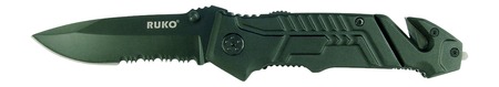 RUKO RUK0144S        440A 3-1/4"BLK RUBBER FOLDING