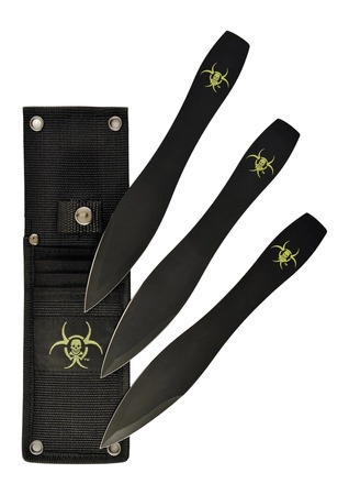 RUKO TK06A3B       420A 9" DOUBLE EDGE THROWING