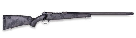 Weatherby MGT01N338WR6B Mark V Backcountry Guide TI 338 WBY RPM 3+1 24" +2" Carbon Fiber BSF Threaded Barrel, Titanium Drilled  &  Tapped Receiver, Exposed Carbon  w/Carbide Black Accents Fixed Peak 44