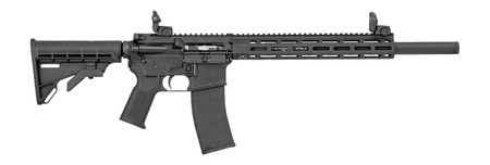 Tippmann Arms A101375 M4-22 Elite ISS 22 LR 25+1 16" Black Parkerized Integrally Suppressed Barrel, Black Anodized Aluminum Receiver w/Picatinny Rail, M-LOK Handguard, Black Adjustable Polymer Stock,