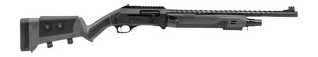 Panzer Arms PAFS1PROFSGRA FS1 Pro 12 Gauge Semi-Auto 3" 4+1 20" Black Shrouded Barrel, Gray Cerakote Receiver w/Picatinny Rail, M-LOK Handguards, Black Adj Cheekrest Synthetic Stock, Picatinny Rail Fo