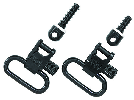 Uncle Mike's 13113 Super Swivel  Quick Detach 115 RGS Tri-Lock Blued 1.25" Loop for Rifles w/Wood Forend