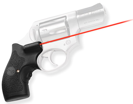 Crimson Trace 011880 Lasergrips  Fits Ruger SP101, Red Laser 633nM Wavelength 5mW Output, Black Polymer