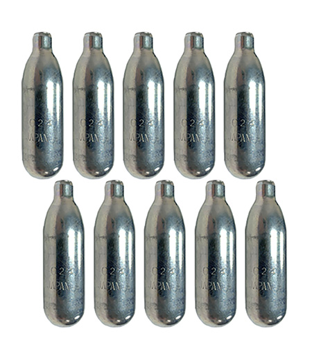 Byrna Technologies CO2310 Replacement  8 Gram 10 Per Pack with Oiler CO2