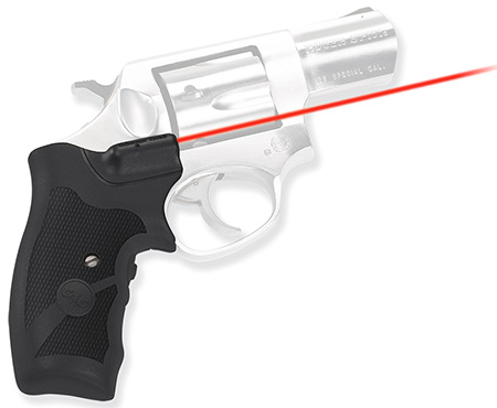 Crimson Trace 0119501 Lasergrips  Fits Ruger SP101, Red Laser 633nM Wavelength 5mW Output, Black Polymer