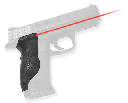 Crimson Trace 0119401 Lasergrips  S&W M & P Full-Size, Red Laser Black Polymer