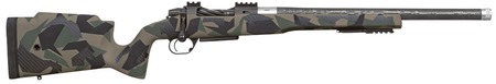 Proof Research 158432 Elevation FDX MTR 300 PRC 3+1 20" Carbon Fiber Threaded Barrel, Stainless Steel Receiver w/Picatinny Rail, Salmon River Solutions SRS Combo Rail Forend, Splinter Flat Dark Earth