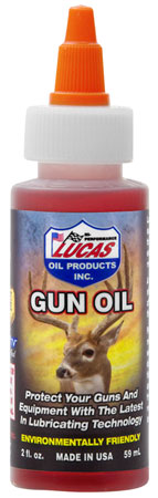 Lucas Oil 10006 Lucas Gun Oil  Cleans, Lubricates, Prevents Rust  &  Corrosion 2 oz Squeeze Bottle