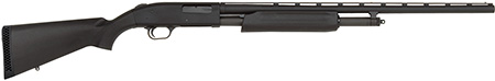 Mossberg 56436 500 All Purpose Full Size 20 Gauge Pump 3" 5+1 26" Matte Blued Vent Rib Barrel, Matte Blued Integral Scope Mount Steel Receiver, Fixed Black Synthetic Stock, Right Hand, Accu-Set Chokes