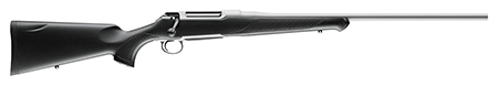 Sauer S1SX300 100 Silver XT 300 Win Mag Caliber with 4+1 Capacity, 24" Barrel, Stainless Cerakote Metal Finish  &  Black Fixed Ergo Max Stock Right Hand (Full Size)