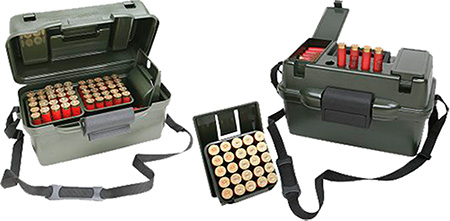 MTM Case-Gard SH1001209 Shotgun Hunter Case  12 Gauge Wild Camo Polypropylene 100rd