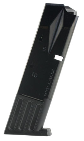 Mec-Gar MGSW5910B S&W  10rd 9mm Luger Fits S&W 659/5900/910/915, Blued Carbon Steel