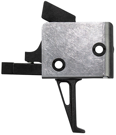 CMC Triggers 91503 Drop-In  Single-Stage Flat Trigger w/ 3-3.50 lbs Draw Weight  &  Black/Silver Finish
