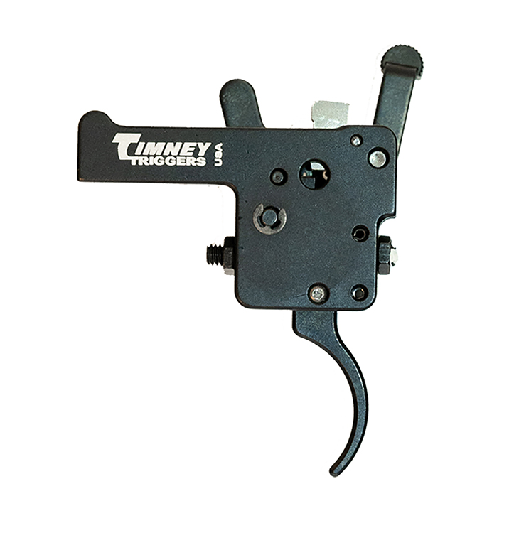 Timney Triggers 611 Replacement Trigger  Curved Trigger with 3 lbs Draw Weight for Weatherby Vanguard 1500