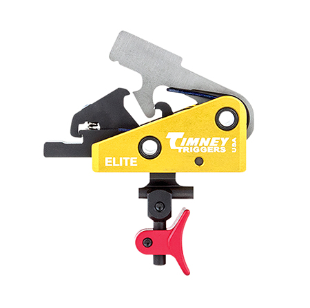 Timney Triggers 660CE Calvin Elite  1.50-2 lbs Draw Weight  &  Black/Gold Finish for AR-Platform