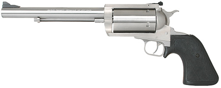 Magnum Research BFR500SW7 BFR Long Cylinder Large 500 S&W Mag 5 Shot 7.50" Brushed Stainless Steel Barrel, Cylinder  &  Frame, Black Rubber Grip, Exposed Hammer