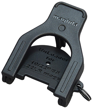 Maglula LU32B Unloader  Made of Polymer with Black Finish for 22 LR Ruger 10/22