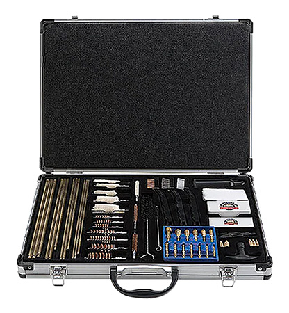 DAC UGC100S Super Deluxe Universal Gun Cleaning Kit Multi-Caliber/61 Pieces Silver