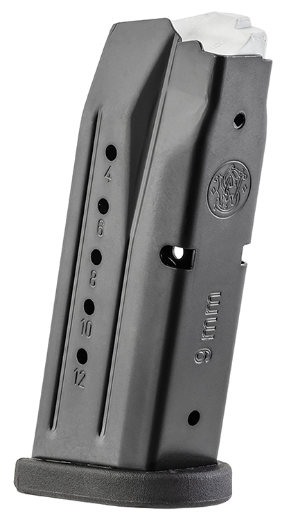 Smith  &  Wesson 194540000 M & P Compact 12rd 9mmLuger Blued Steel