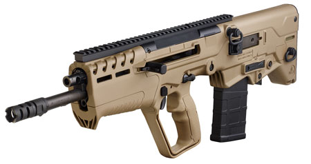 IWI US T7FD16 Tavor 7 7.62x51mm NATO Caliber with 16.50" Barrel, 20+1 Capacity, Flat Dark Earth Metal Finish, Flat Dark Earth Fixed Bullpup Stock  &  Polymer Grip Right Hand