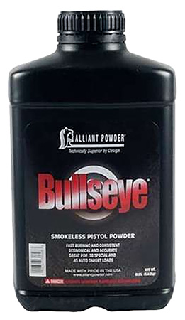 Alliant 150627 Bullseye Smokeless Pistol Powder 8lbs 1 Canister