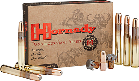 Hornady 82432 Dangerous Game  450-400NitroExpress 400gr DGX Bonded 20 Per Box/6 Case