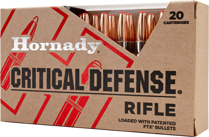 Hornady 80270 Critical Defense  223Rem 55gr Flex Tip eXpanding 20 Per Box/10 Case