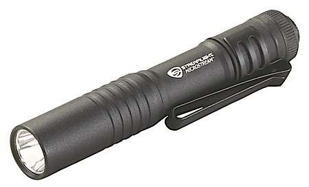 Streamlight 66318 MicroStream Pocket Light  Black Anodized 45 Lumens White C4 LED