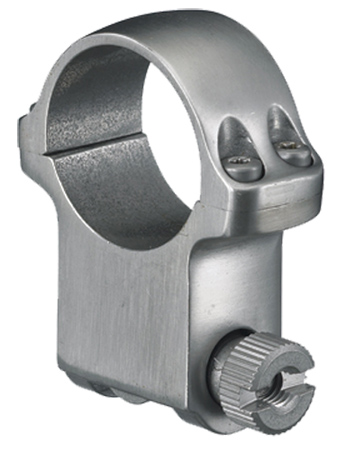 Ruger 90284 6K Scope Ring  Silver 1" Extra High
