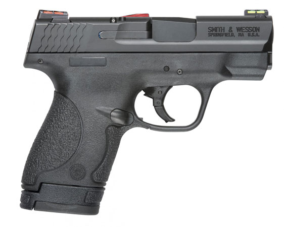 Smith  &  Wesson 11905 M & P Shield *CA Compliant 9mm Luger 3.10" 7+1,8+1 Black Black Armornite Stainless Steel Slide Black Polymer Grip