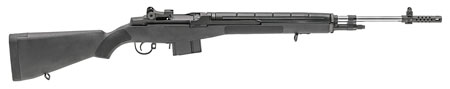 Springfield Armory MA9826C65CA M1A Loaded *CA Compliant 6.5 Creedmoor 10+1 22" Stainless Medium National Match Barrel, Black Parkerized Steel Receiver, Black Synthetic Fixed Stock