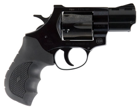Weihrauch Guns 770130 Windicator  357 Mag 6rd 2" Blued Steel Barrel  &  Cylinder, Compact Steel Frame w/Exposed Hammer, Ramp Front/Fixed Rear Sights, Finger Grooved Black Rubber Grip