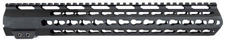 Aim Sports MTK13L308 AR Handguard  13.50" Low KeyMod Style Made of 6061-T6 Aluminum with Black Anodized Finish for 308 Cal AR-10