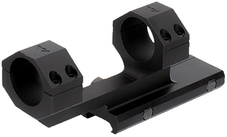 Aim Sports MTCLF115 Cantilever Scope Mount/Ring Combo Black Anodized Aluminum Rifle 1" Tube Medium Rings